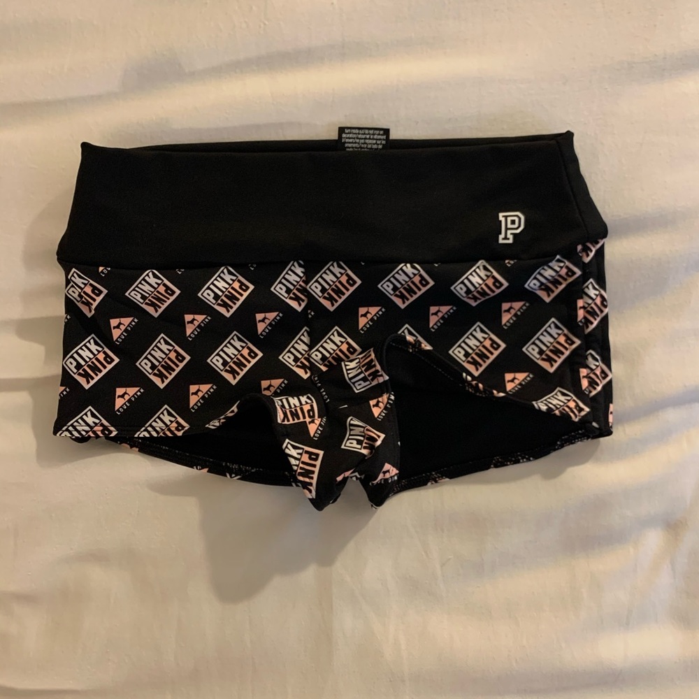PINK athletic/swim booty shorts